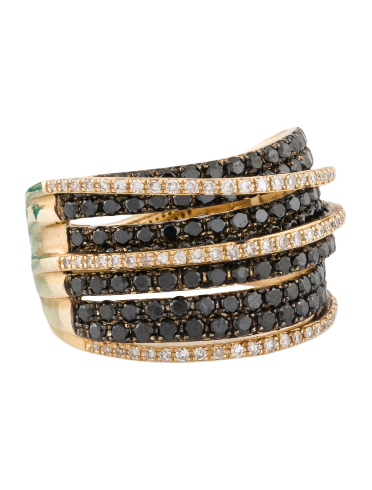 Effy Jewelry 14K Diamond Cocktail Ring