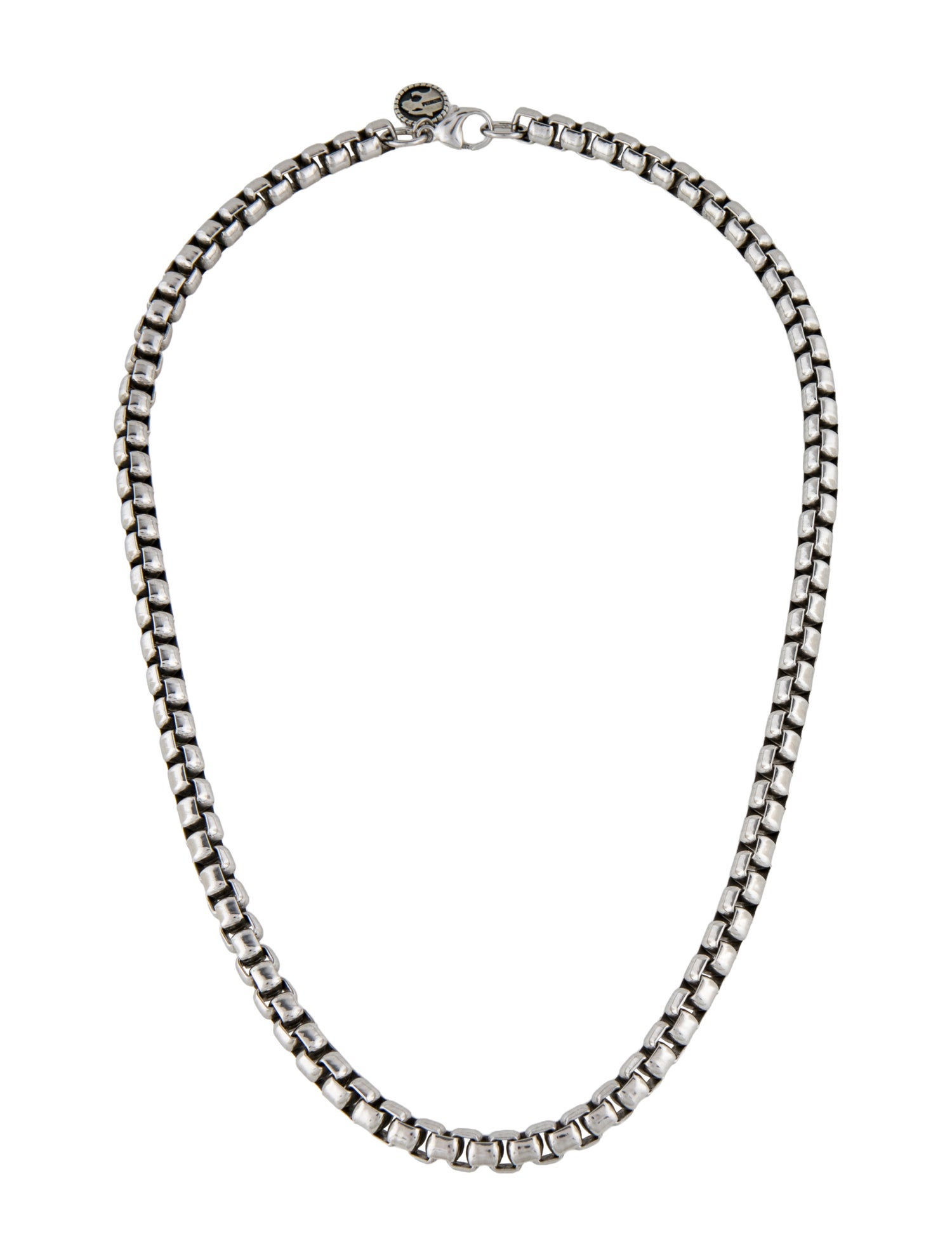 Effy Jewelry Large Box Link Chain Necklace