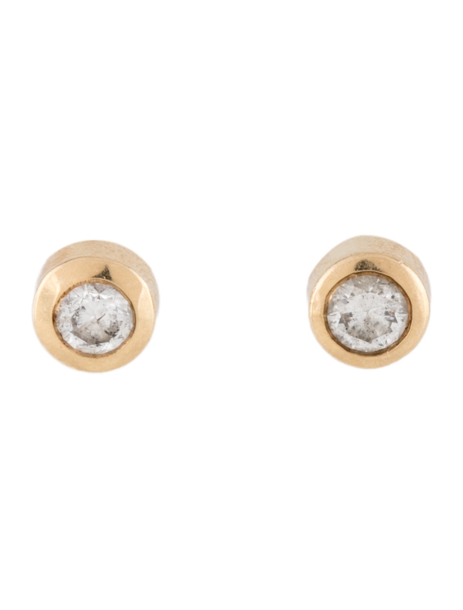 Effy Jewelry 14K Diamond Stud Earrings