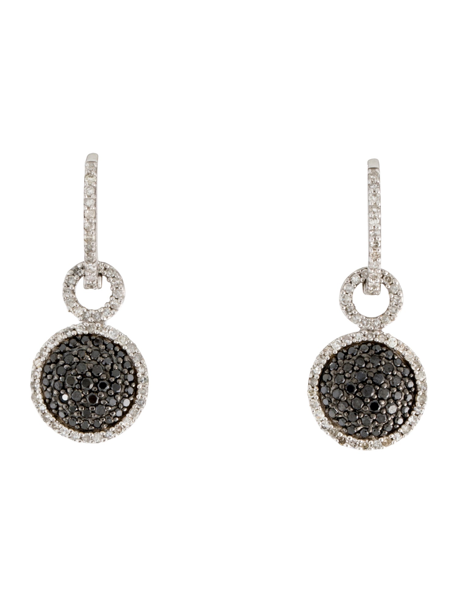 Effy Jewelry 14K 1.03ctw Diamond Drop Earrings