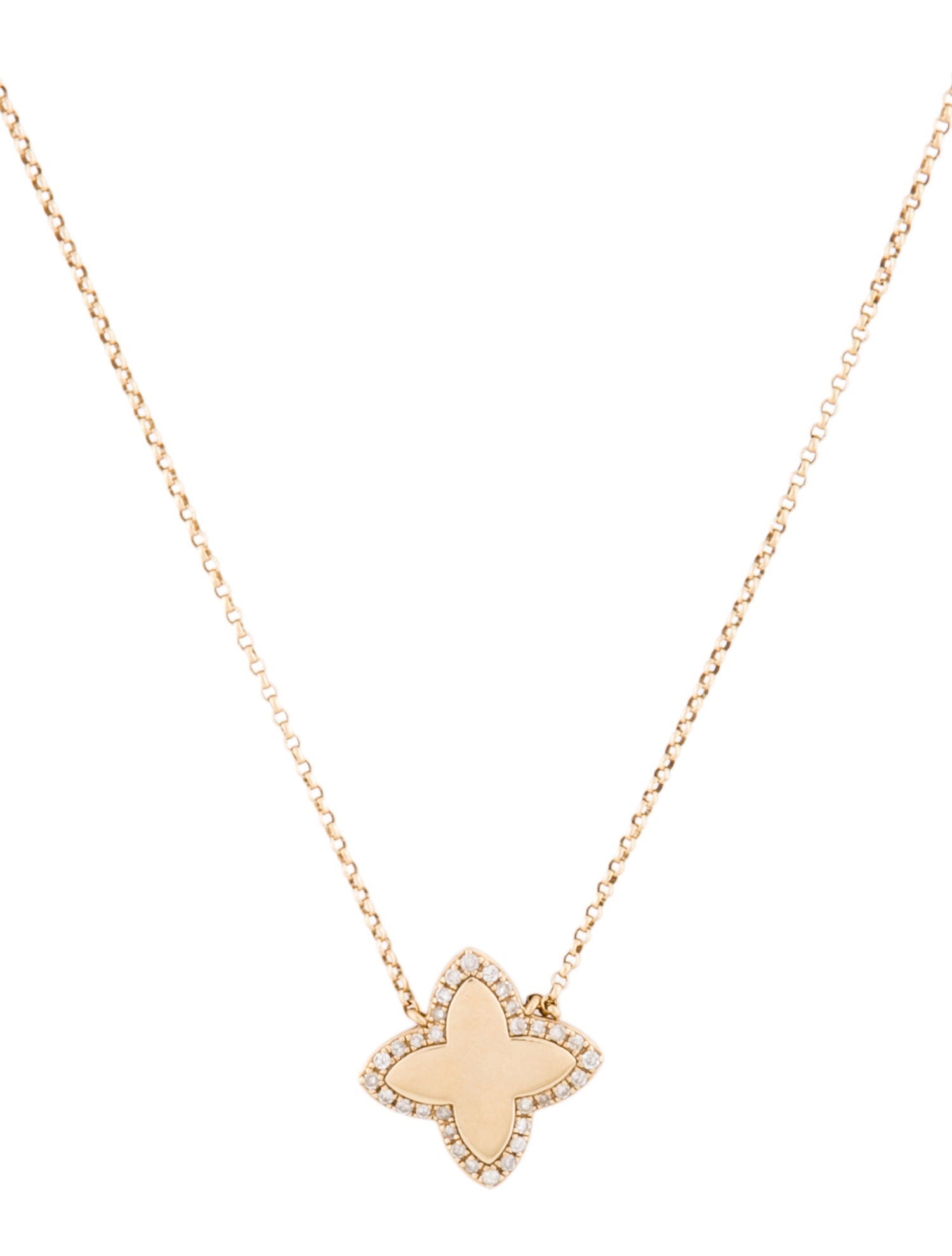 Effy Jewelry 14K Diamond Pendant Necklace