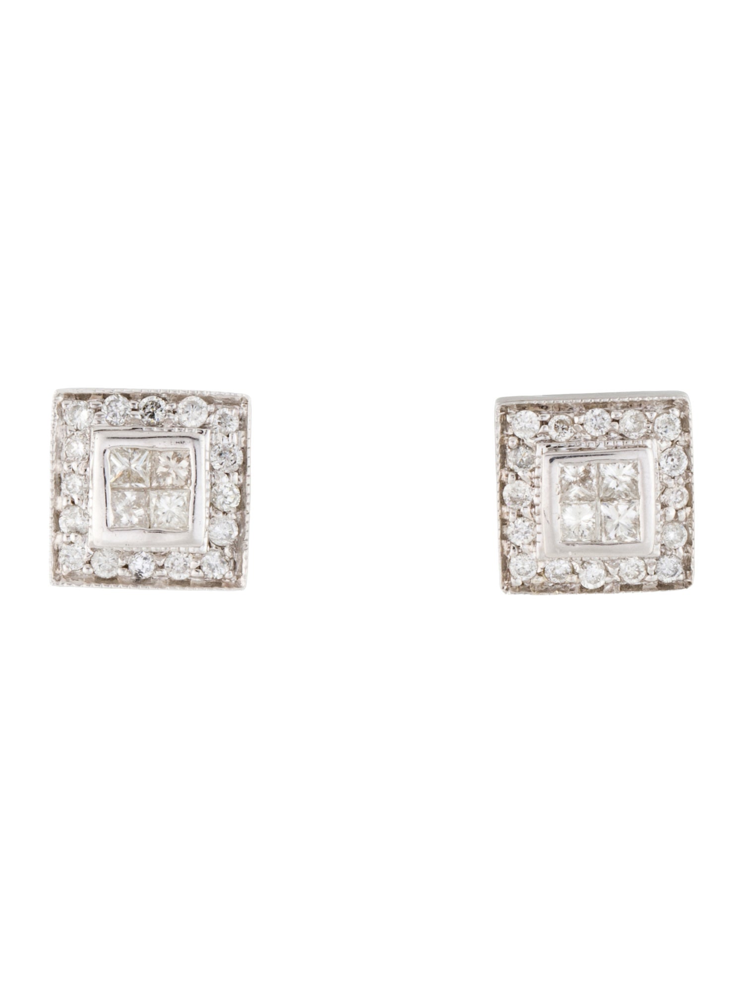 Effy Jewelry 14K Diamond Stud Earrings