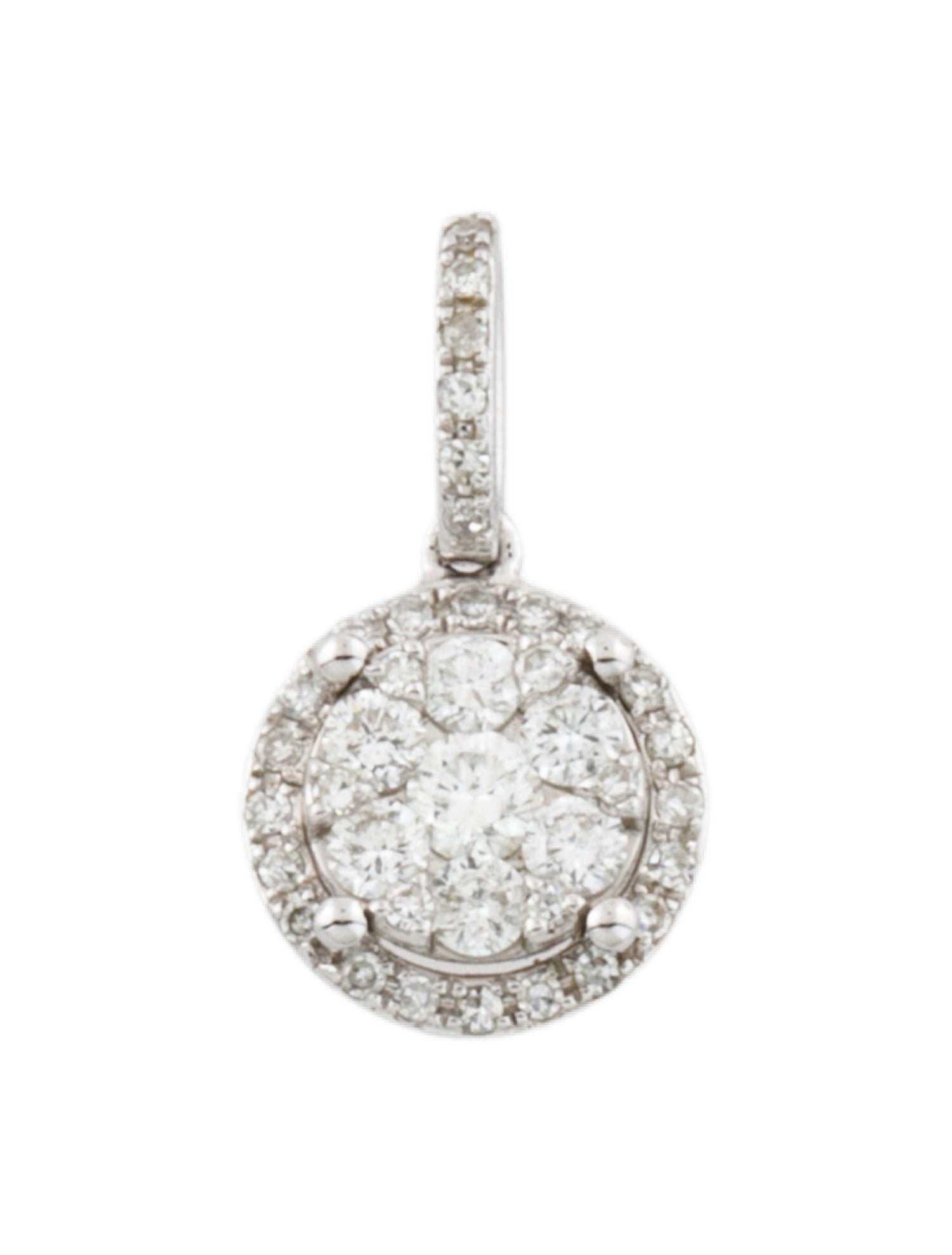 Effy Jewelry 14K Round Diamond Pendant