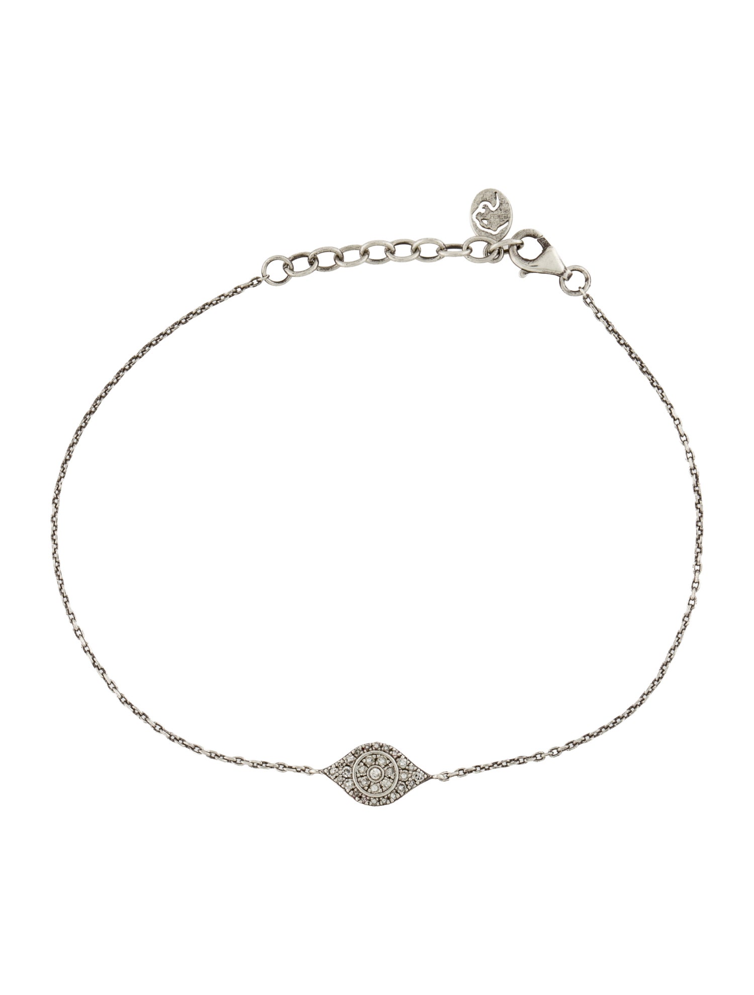 Effy Jewelry Evil Eye Diamond Station Bracelet