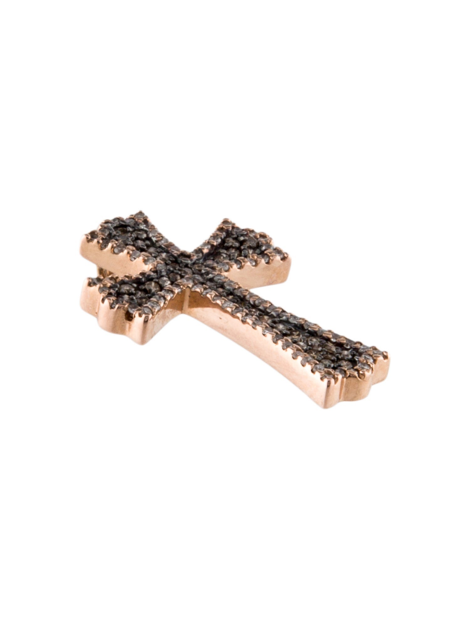 Effy Jewelry 14K Diamond Cross Pendant