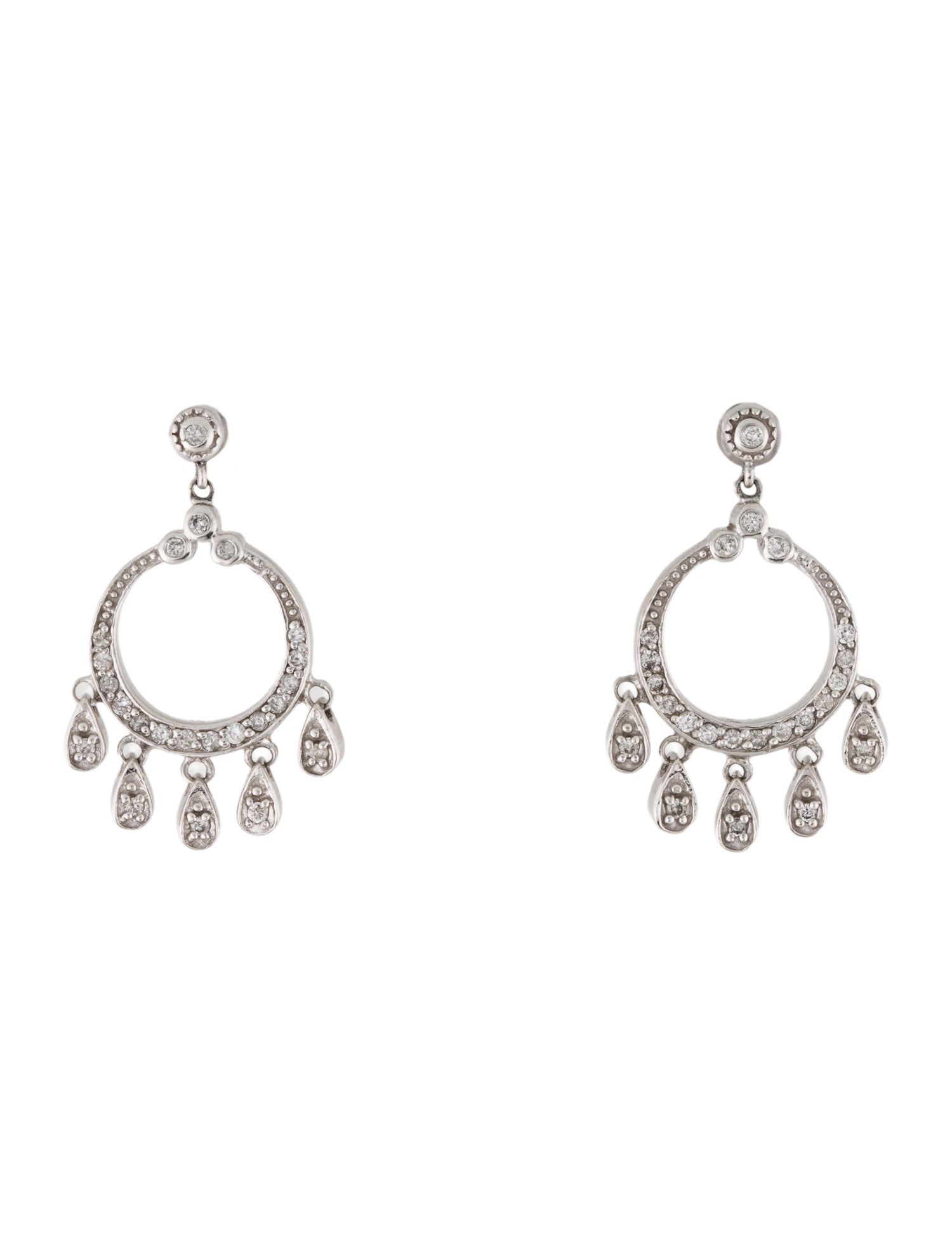 Effy Jewelry 14K Diamond Drop Earrings