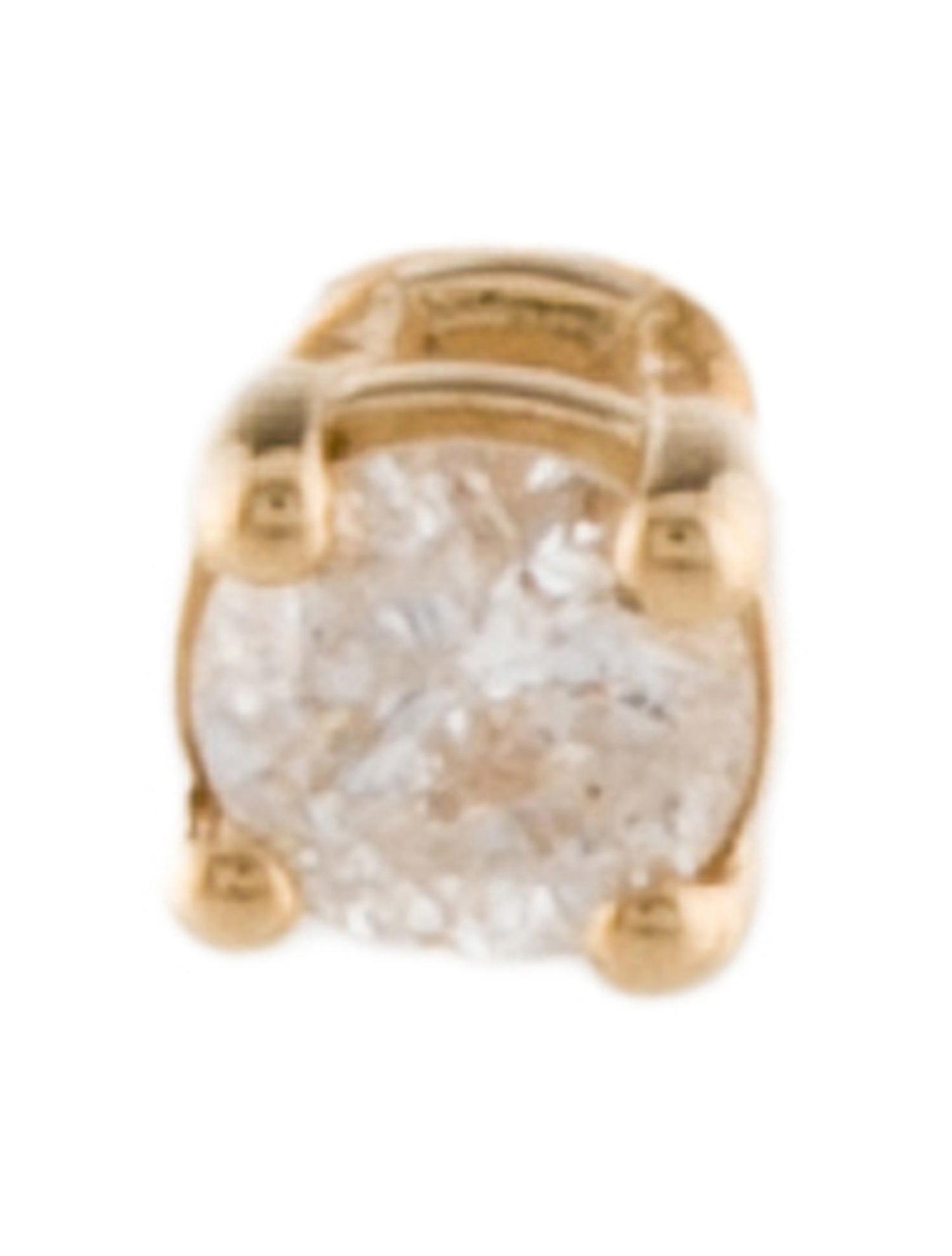 Effy Jewelry 14K Diamond Single Stud Earring