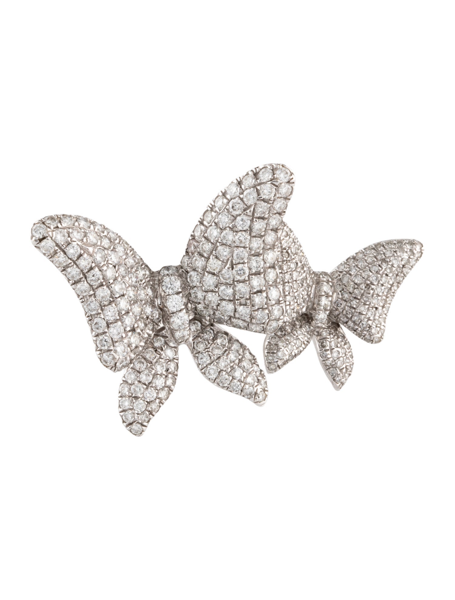 Effy Jewelry 14K 2.16ctw Diamond Butterfly Cocktail Ring