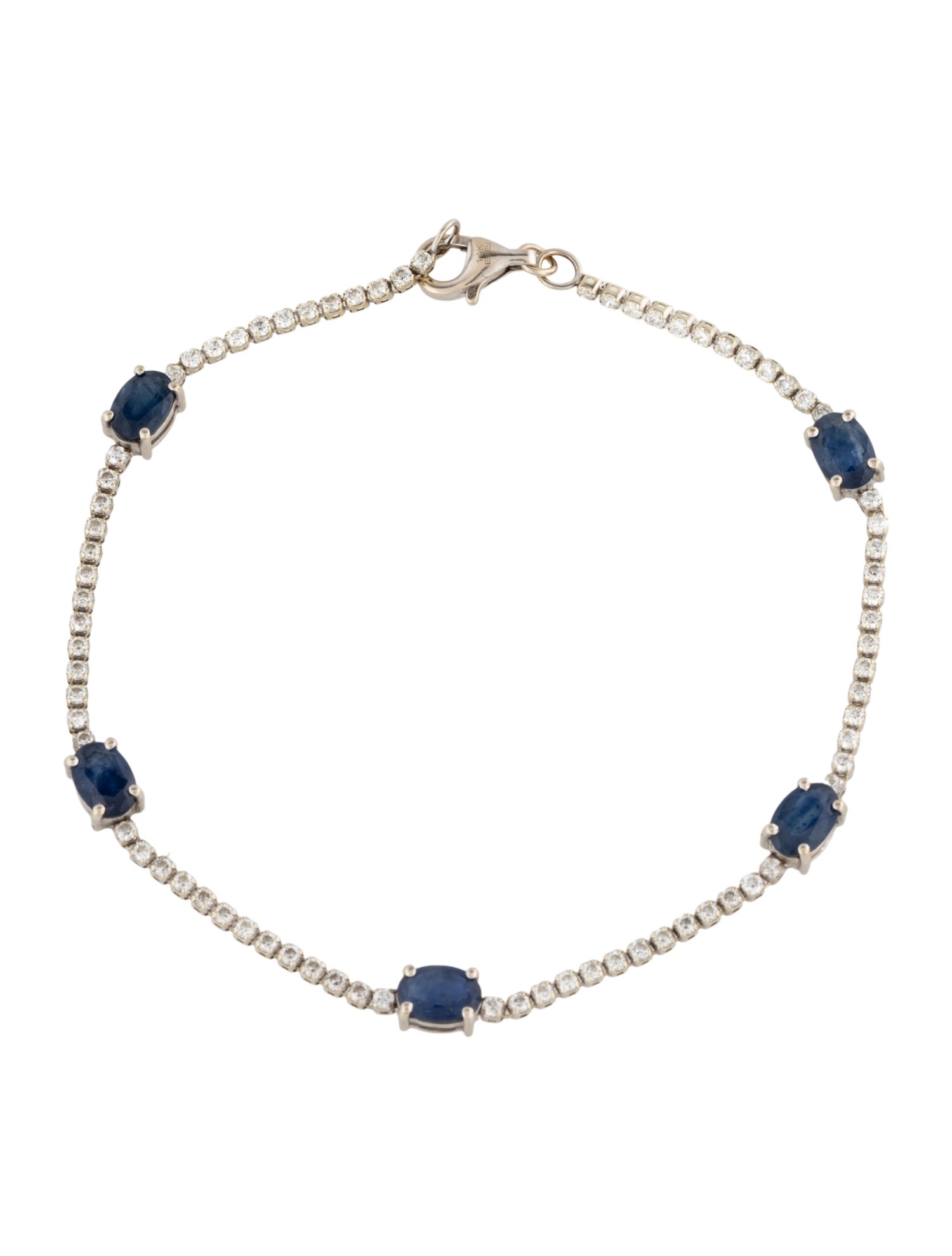 Effy Jewelry 14k Sapphire & Diamond Bracelet