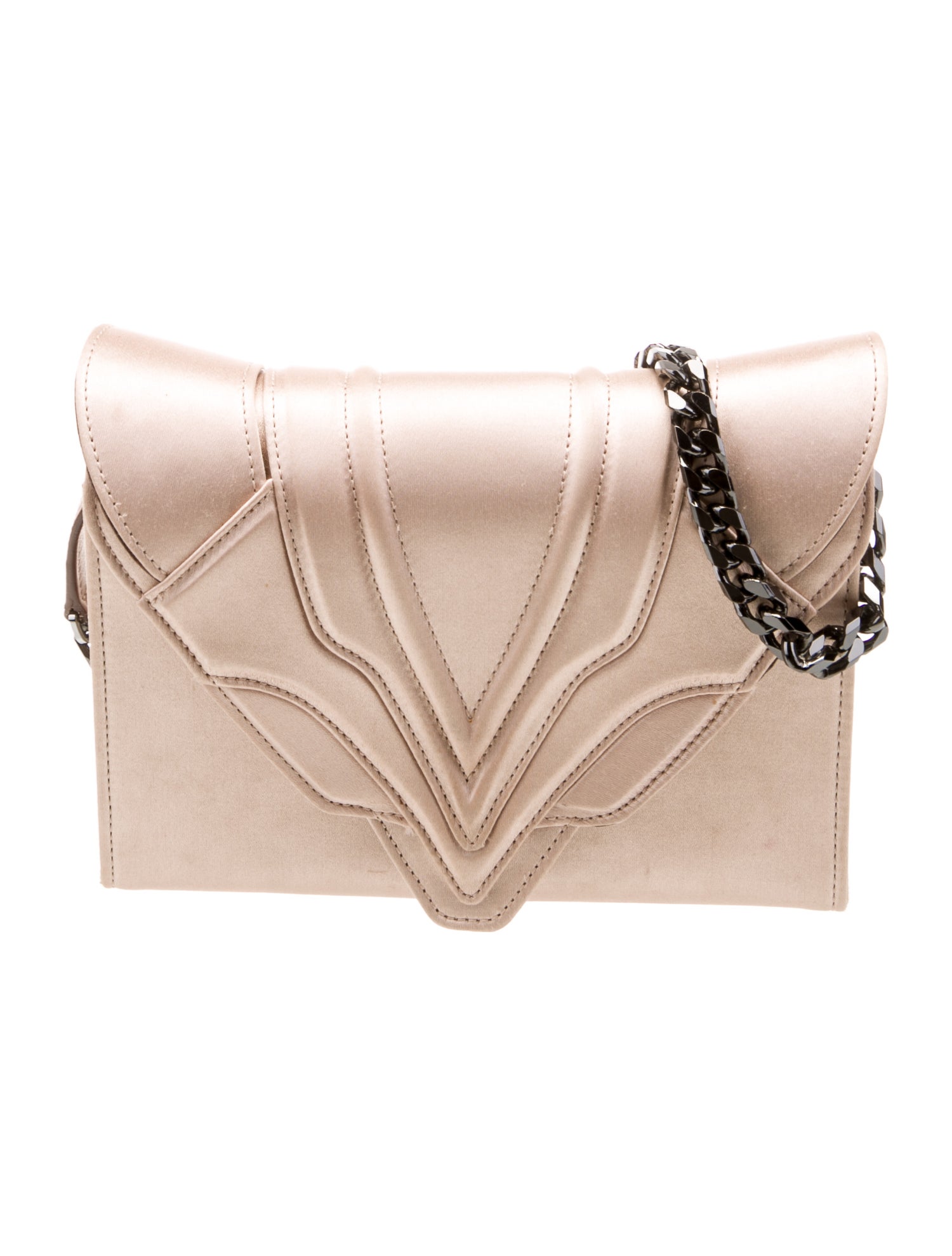 Elena Ghisellini Satin Clutch