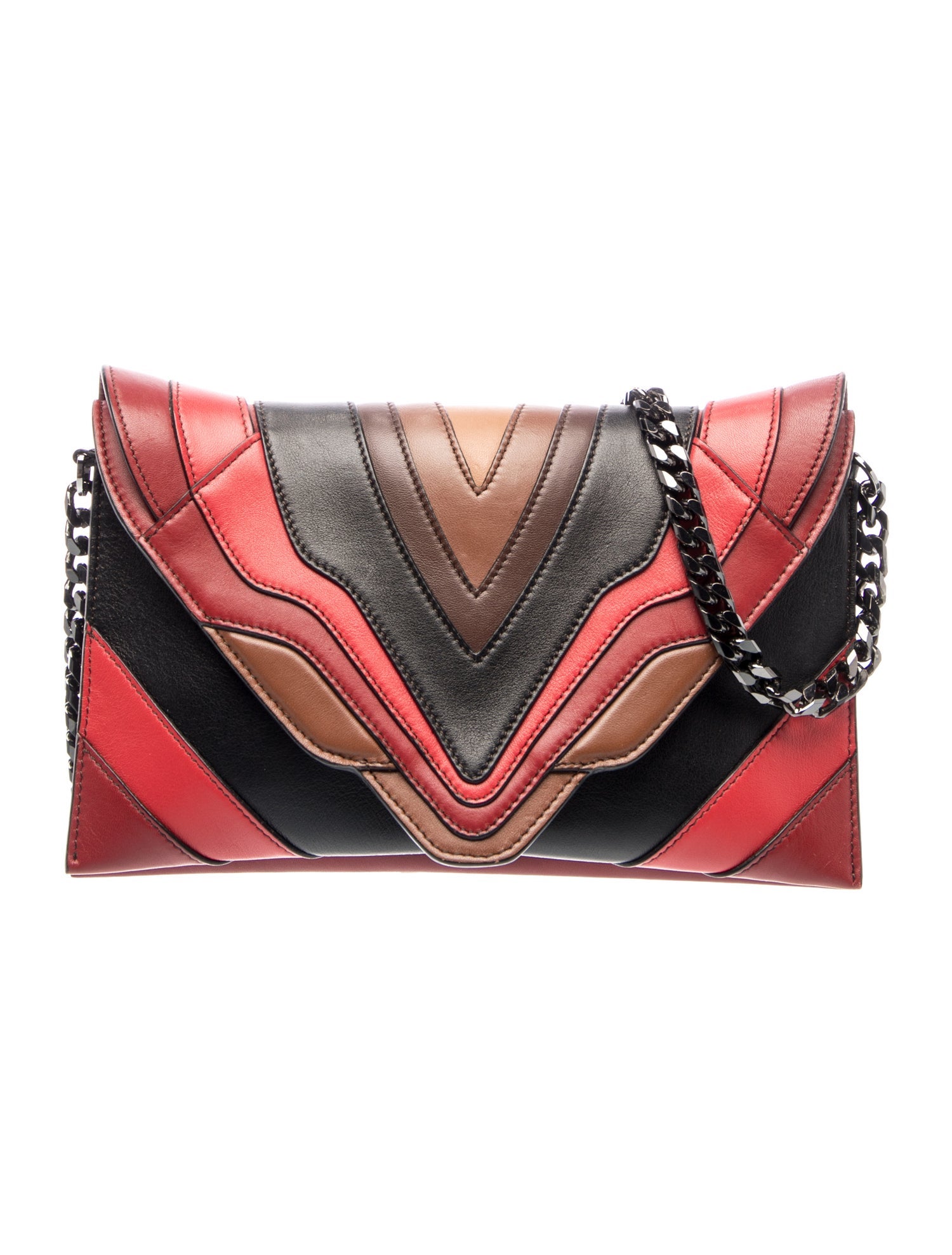 Elena Ghisellini Leather Shoulder Bag