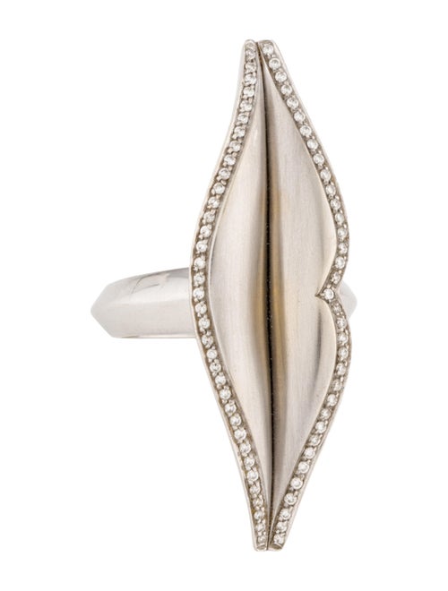 Enigma by Gianni Bulgari 18K Diamond Lips Ring