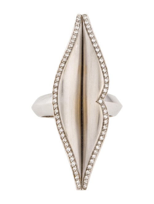 Enigma by Gianni Bulgari 18K Diamond Lips Ring
