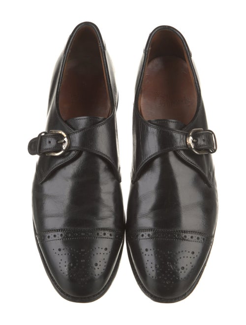 Edward Green Leather Monk Straps