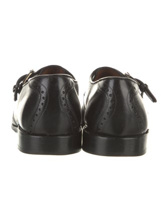 Edward Green Leather Monk Straps