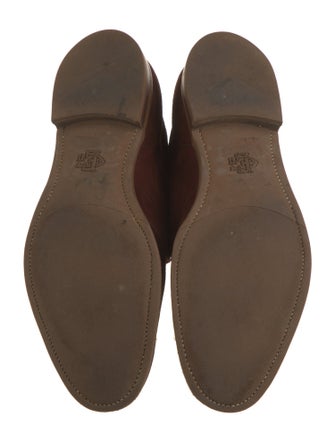 Edward Green Suede Derby Shoes