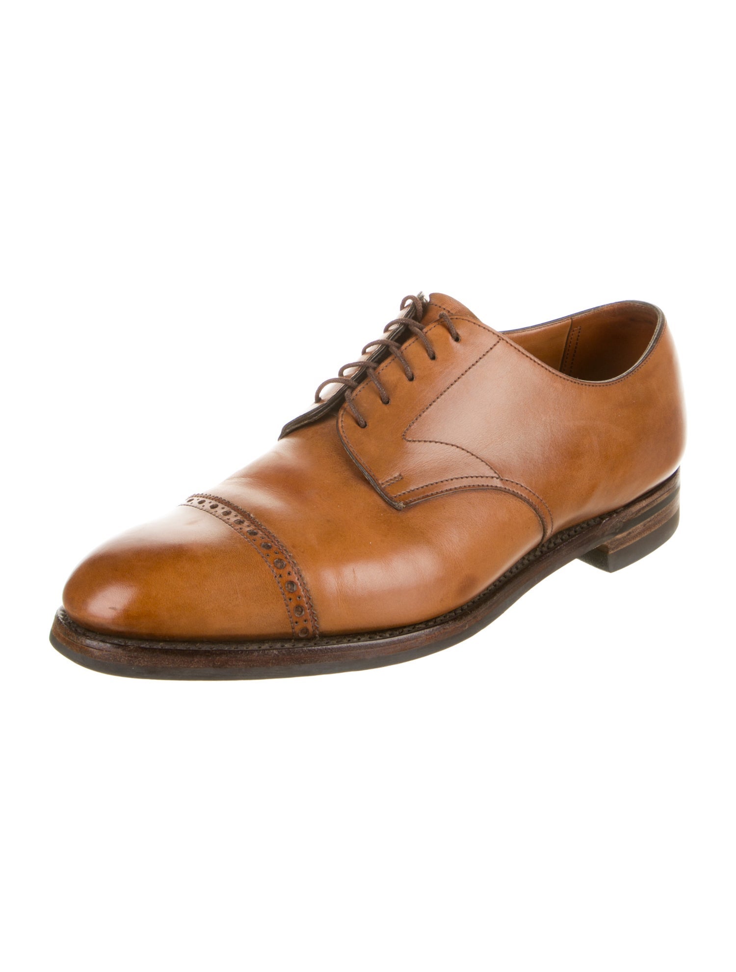 Edward Green Leather Derby Shoes