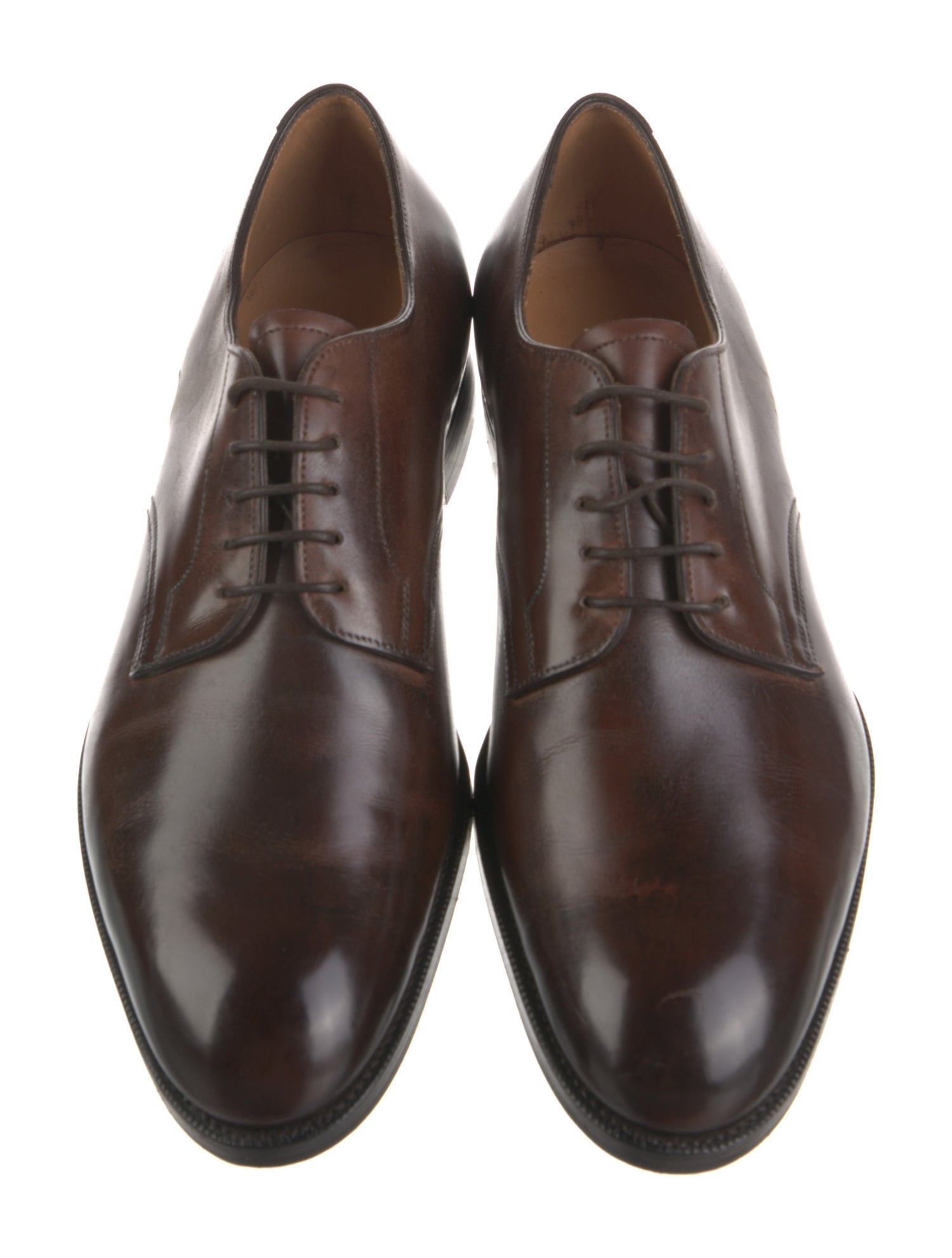 Edward Green Leather Derby Shoes