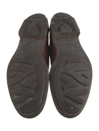 Edward Green Leather Lace-Up Boots