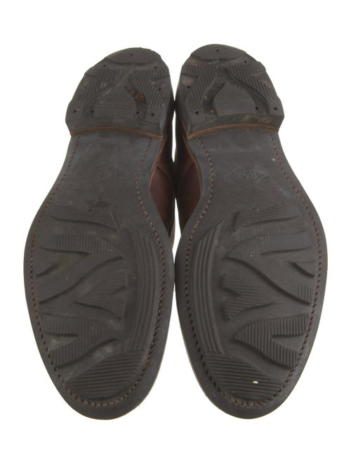 Edward Green Leather Lace-Up Boots