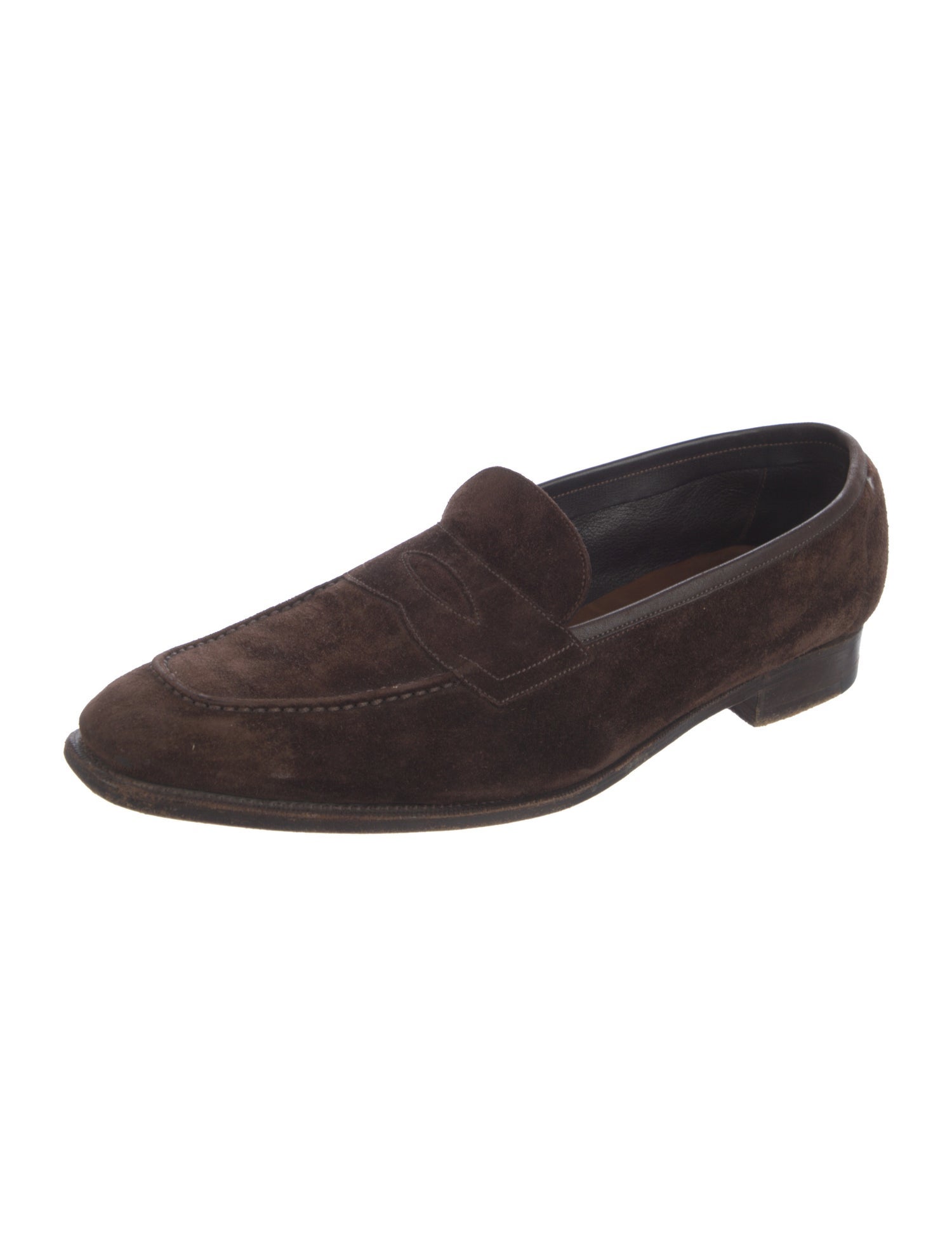 Edward Green Suede Loafers