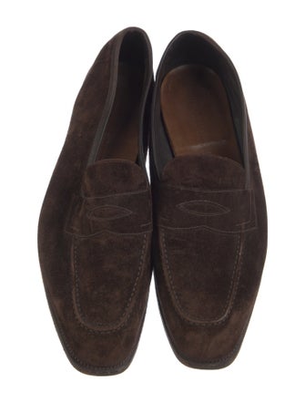 Edward Green Suede Loafers