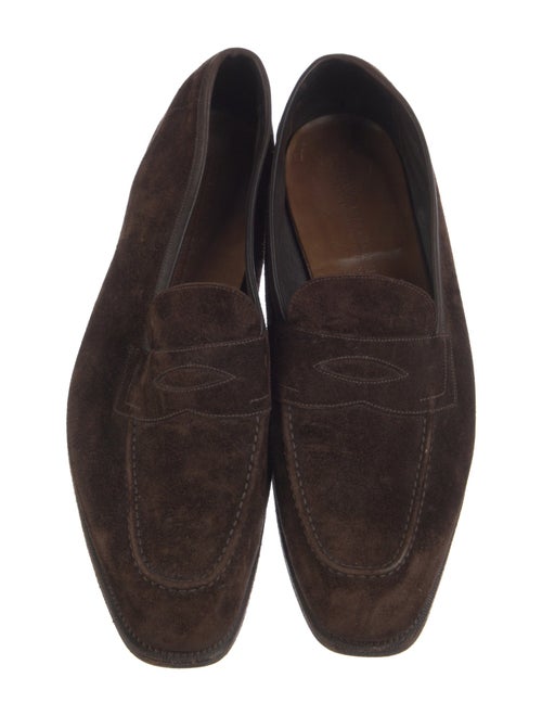 Edward Green Suede Loafers