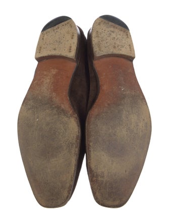 Edward Green Suede Loafers