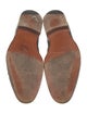 Edward Green Suede Monk Straps