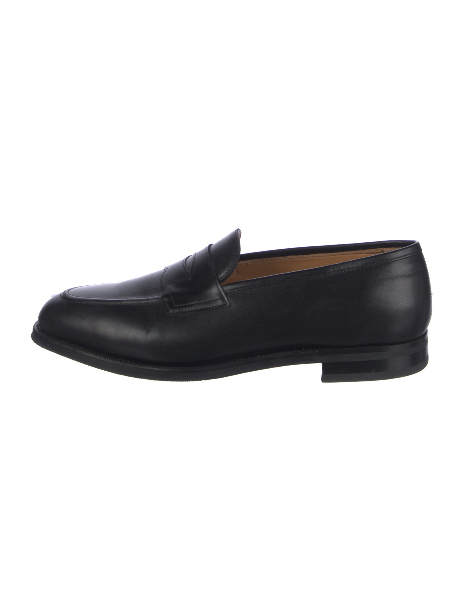 Edward Green Leather Lasercut Accents Loafers