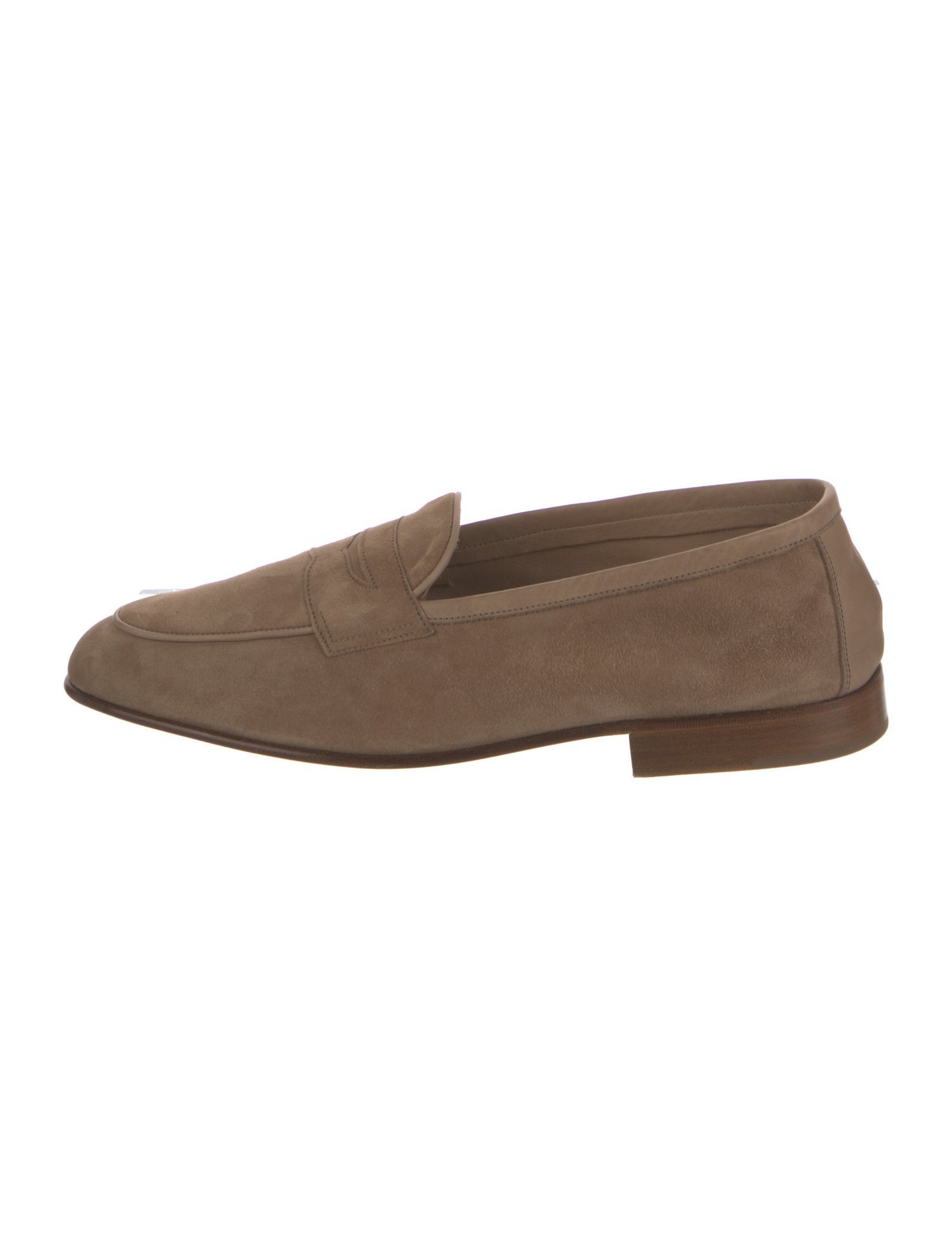 Edward Green Suede Loafers w/ Tags