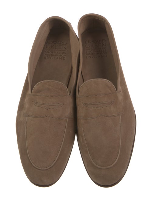 Edward Green Suede Loafers w/ Tags
