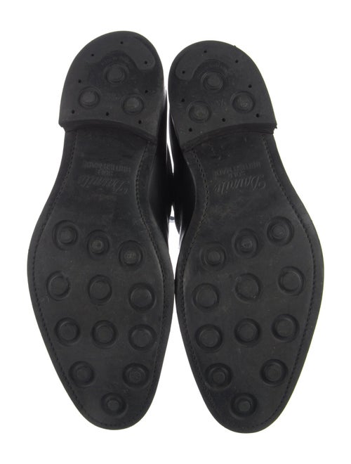 Edward Green Leather Combat Boots