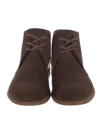 Edward Green Suede Lace-Up Boots