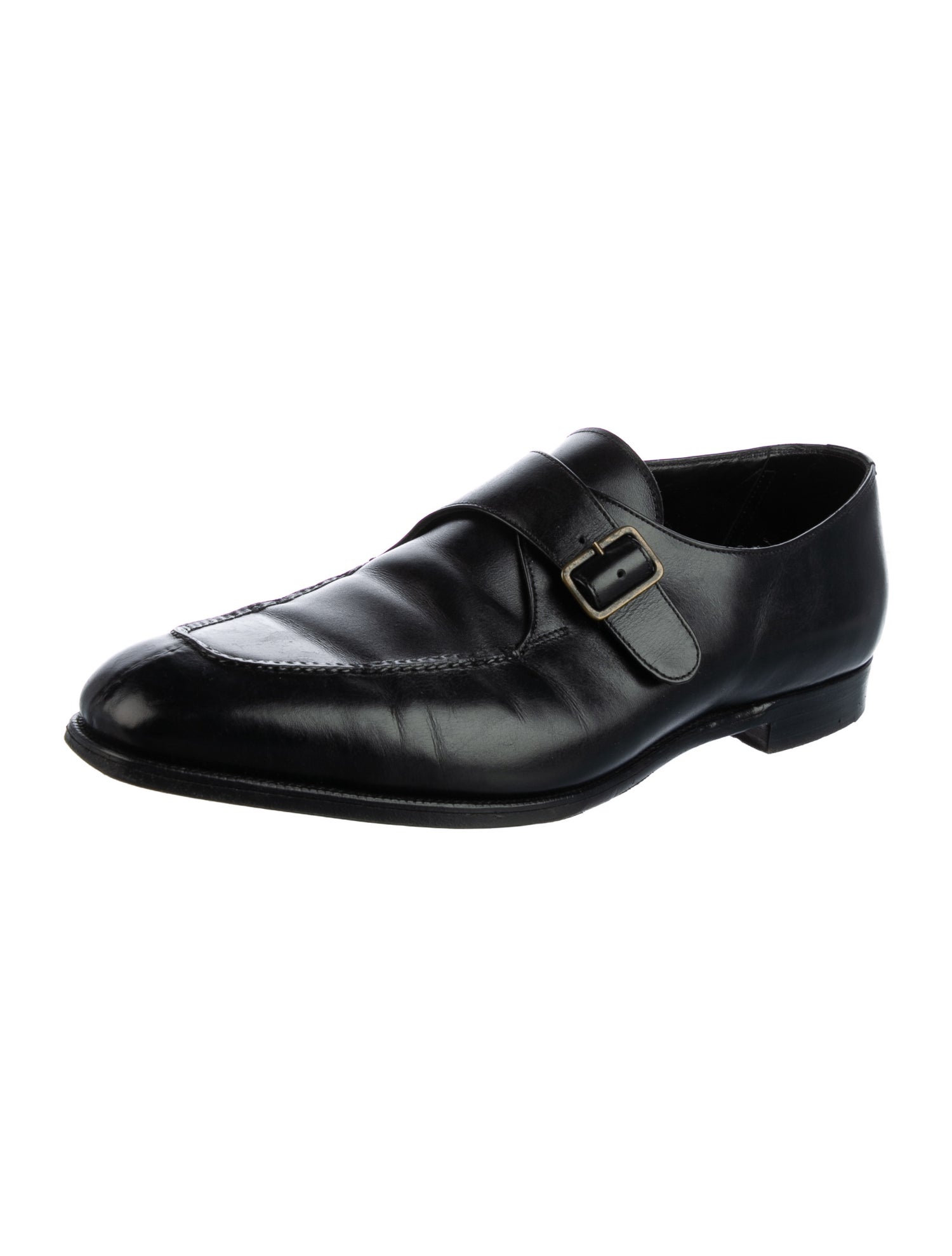 Edward Green Leather Monk Straps
