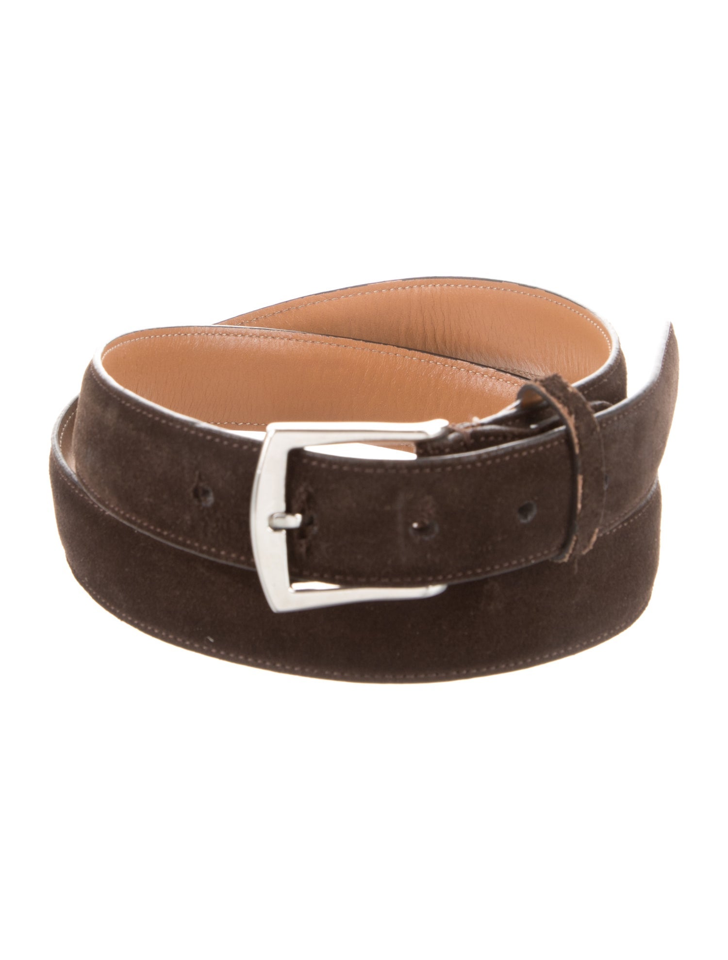 Edward Green Suede Belt