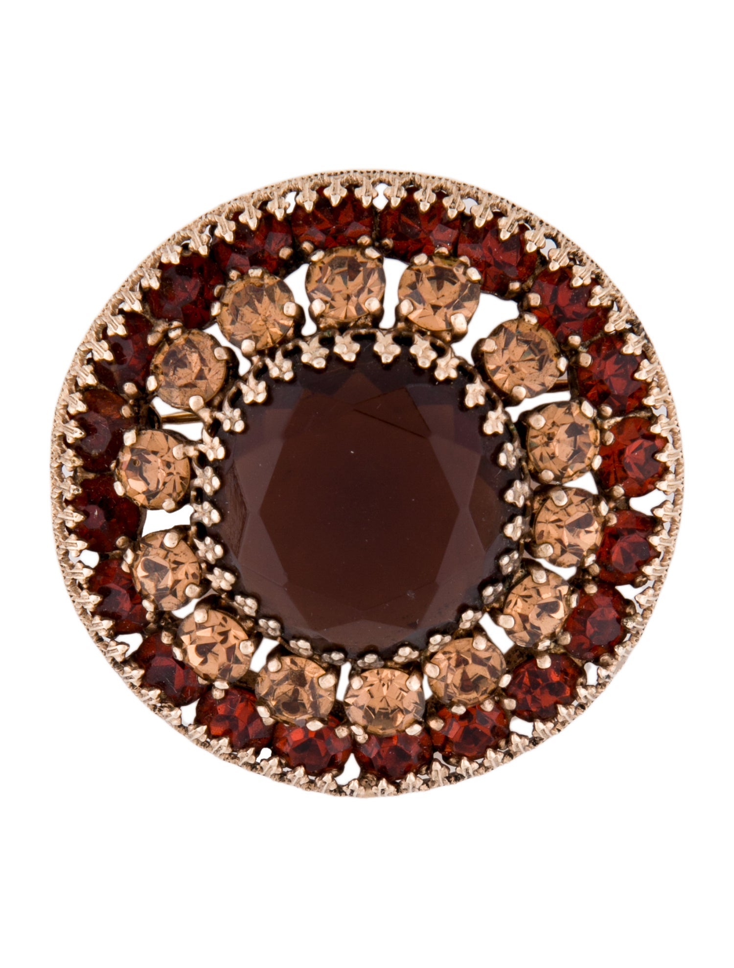 Weiss Crystal Brooch