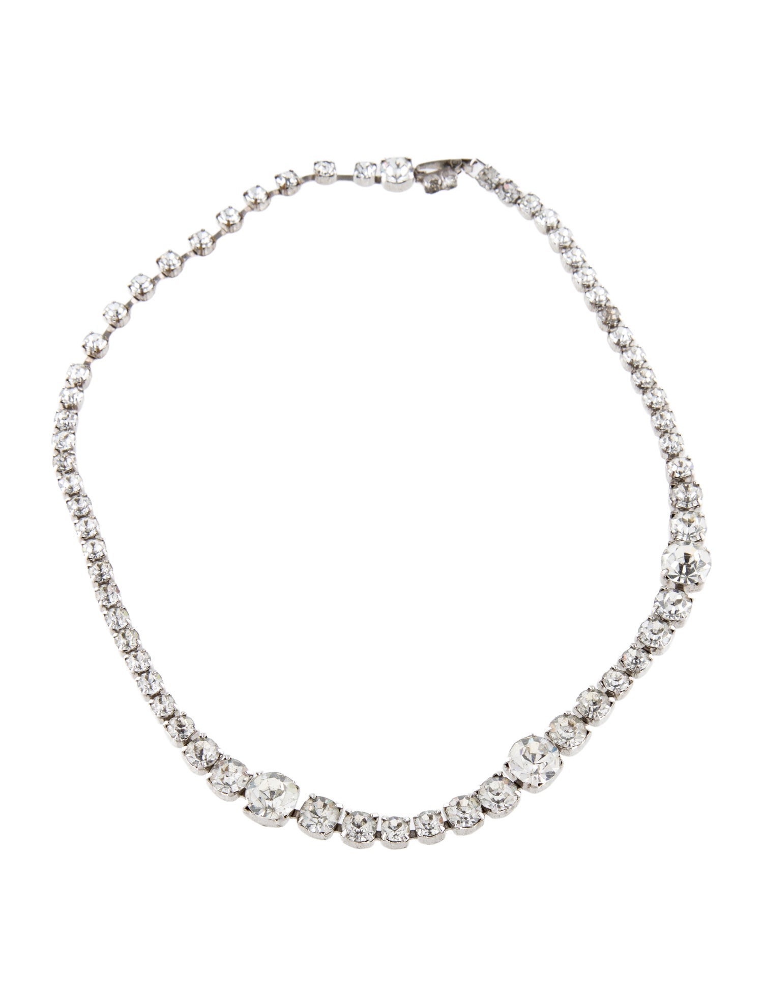 Weiss Crystal Collar Necklace