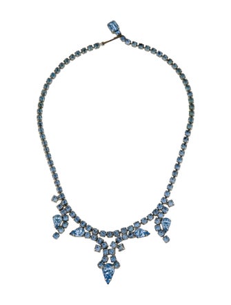 Weiss Crystal Collar Necklace