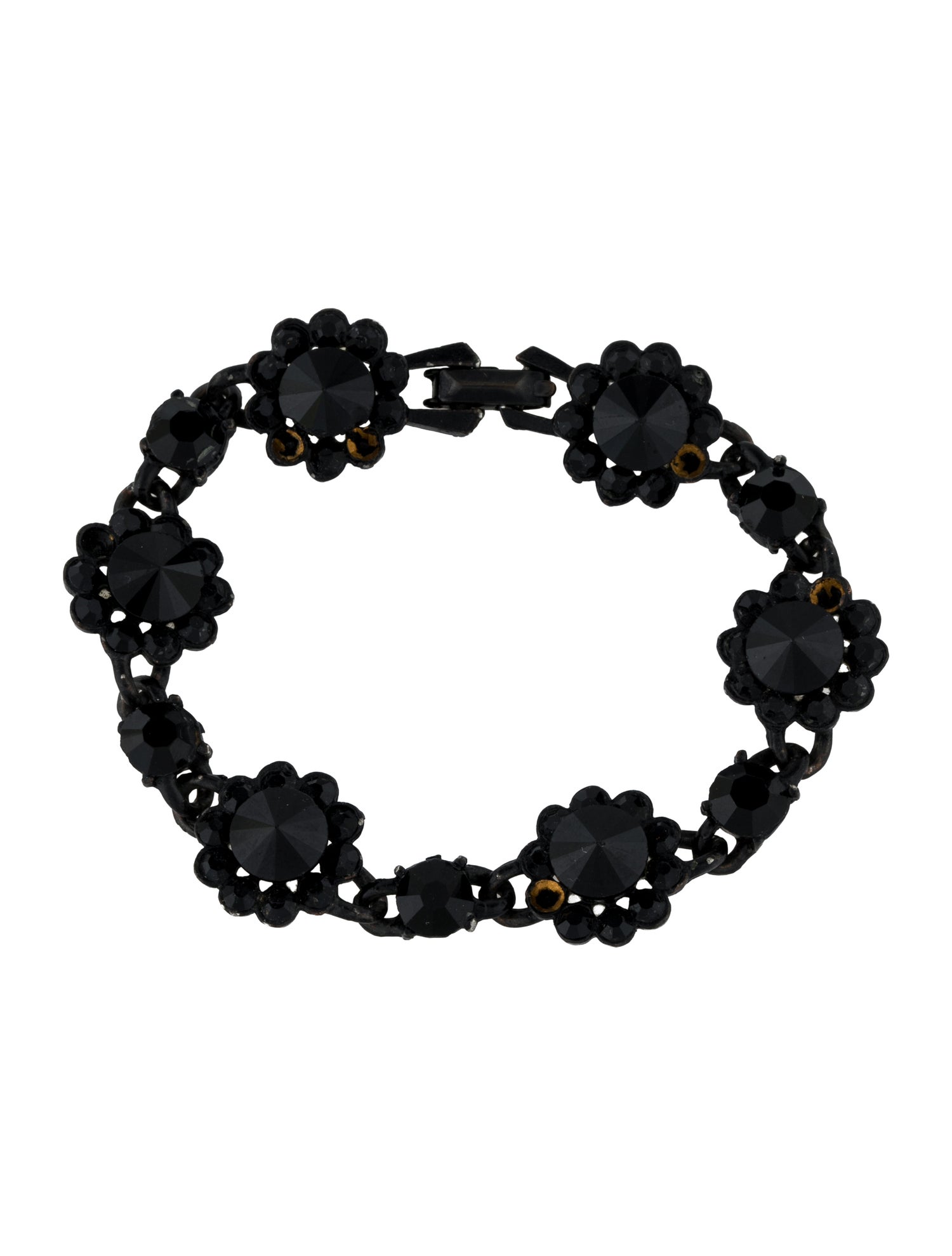 Weiss Crystal Flower Bracelet