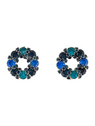 Weiss Crystal Clip-on Earrings