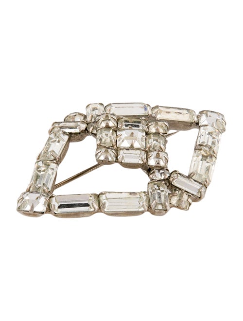 Weiss Crystal Brooch Pin
