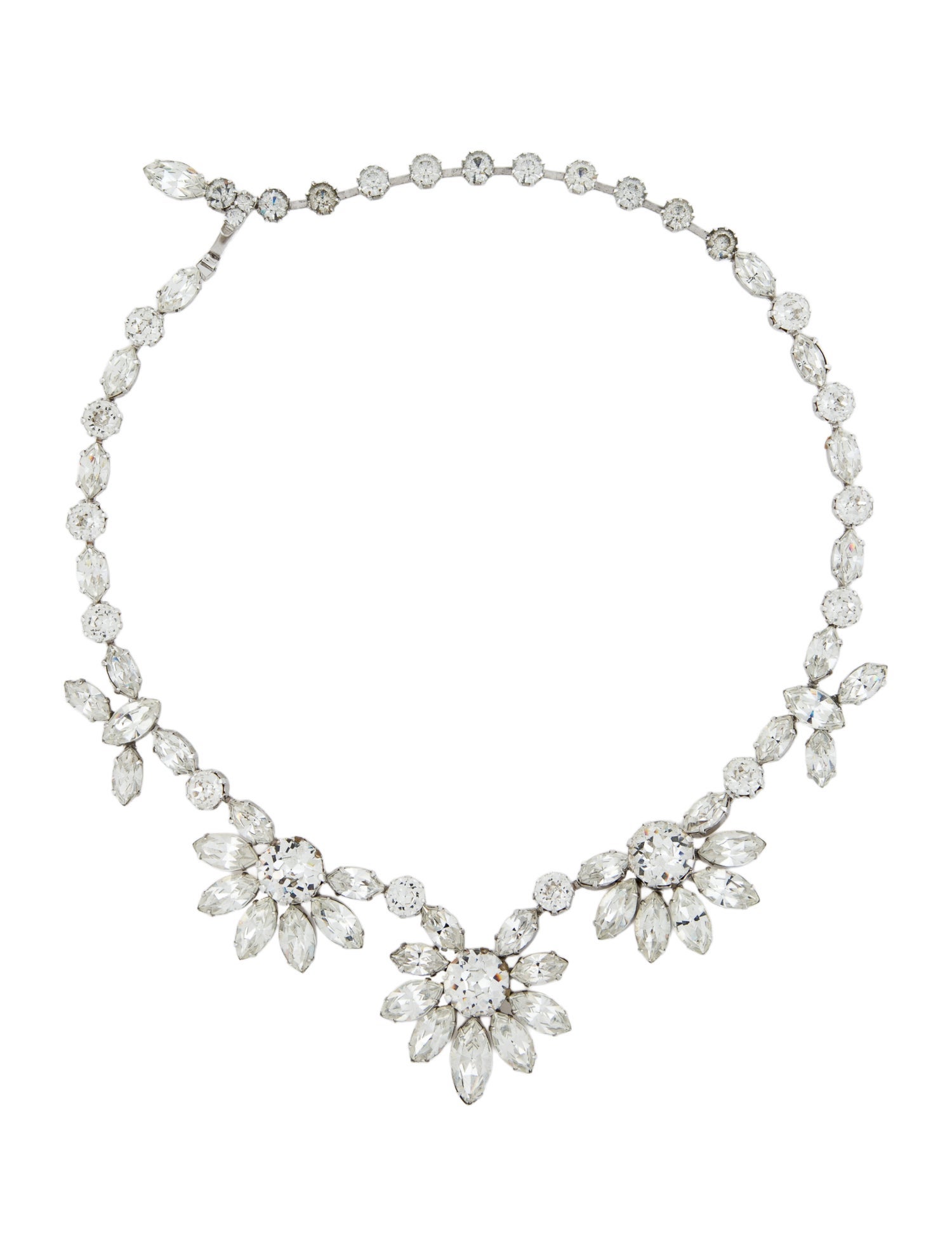 Weiss Crystal Collar Necklace
