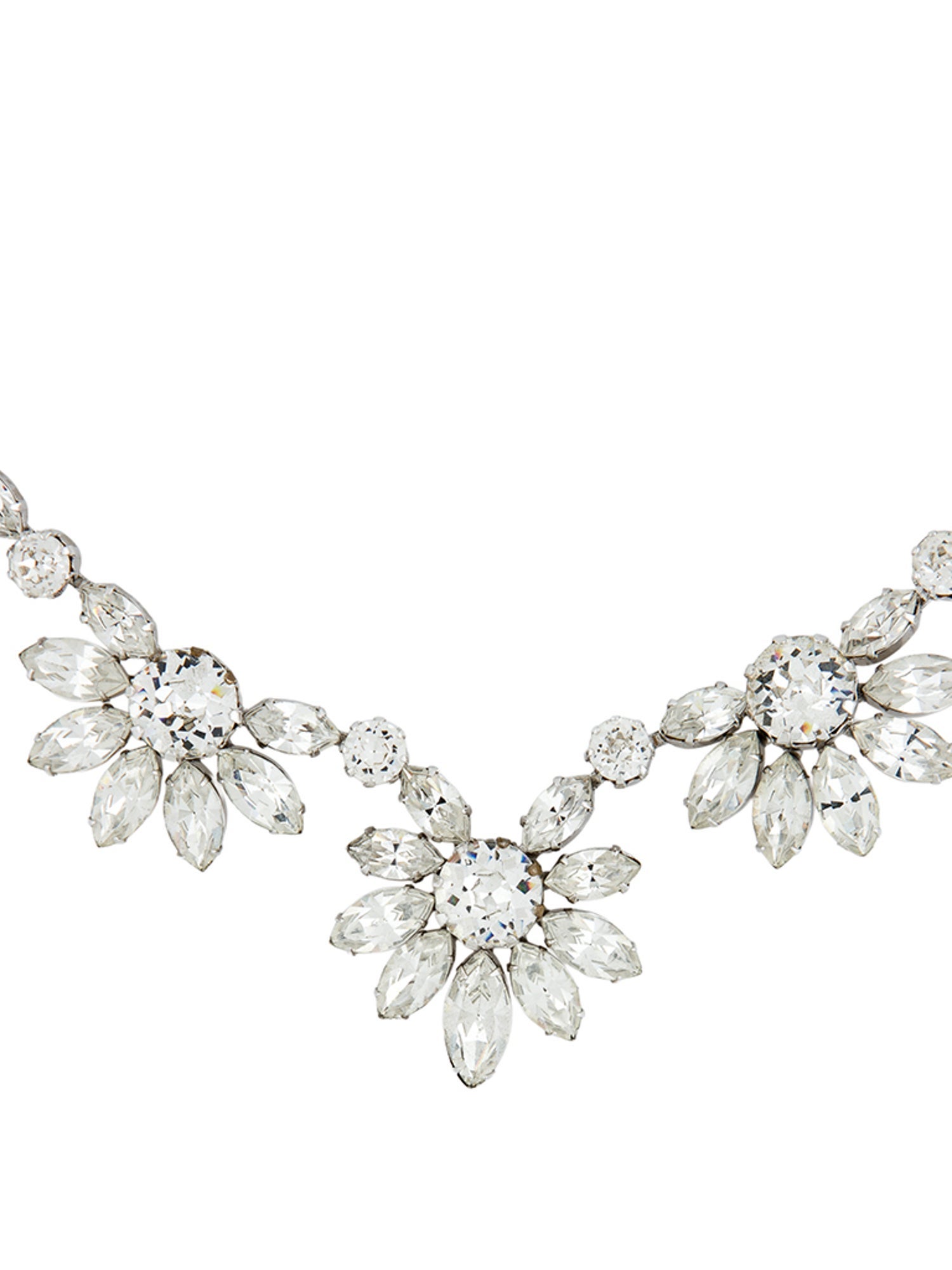 Weiss Crystal Collar Necklace