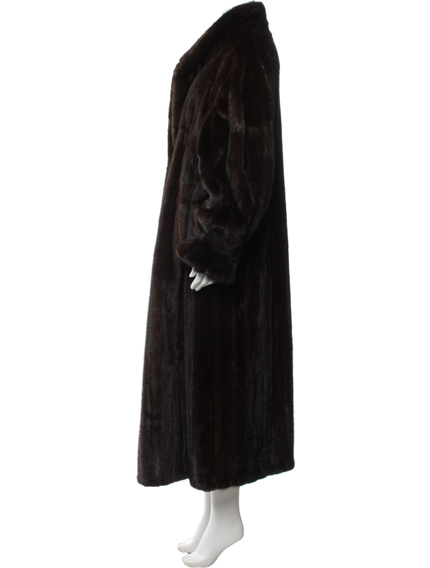 Weiss Mink Fur Coat