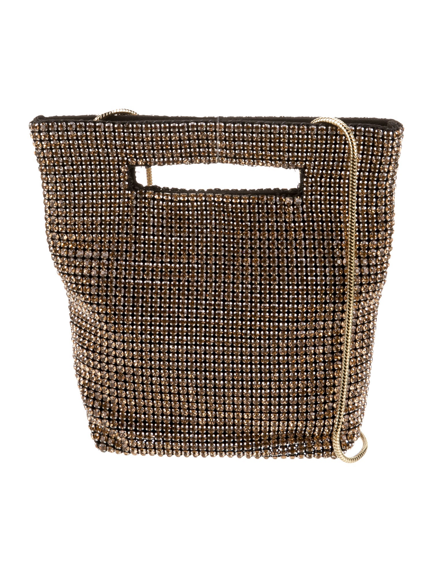 Emm Kuo Crystal Top Handle Bag