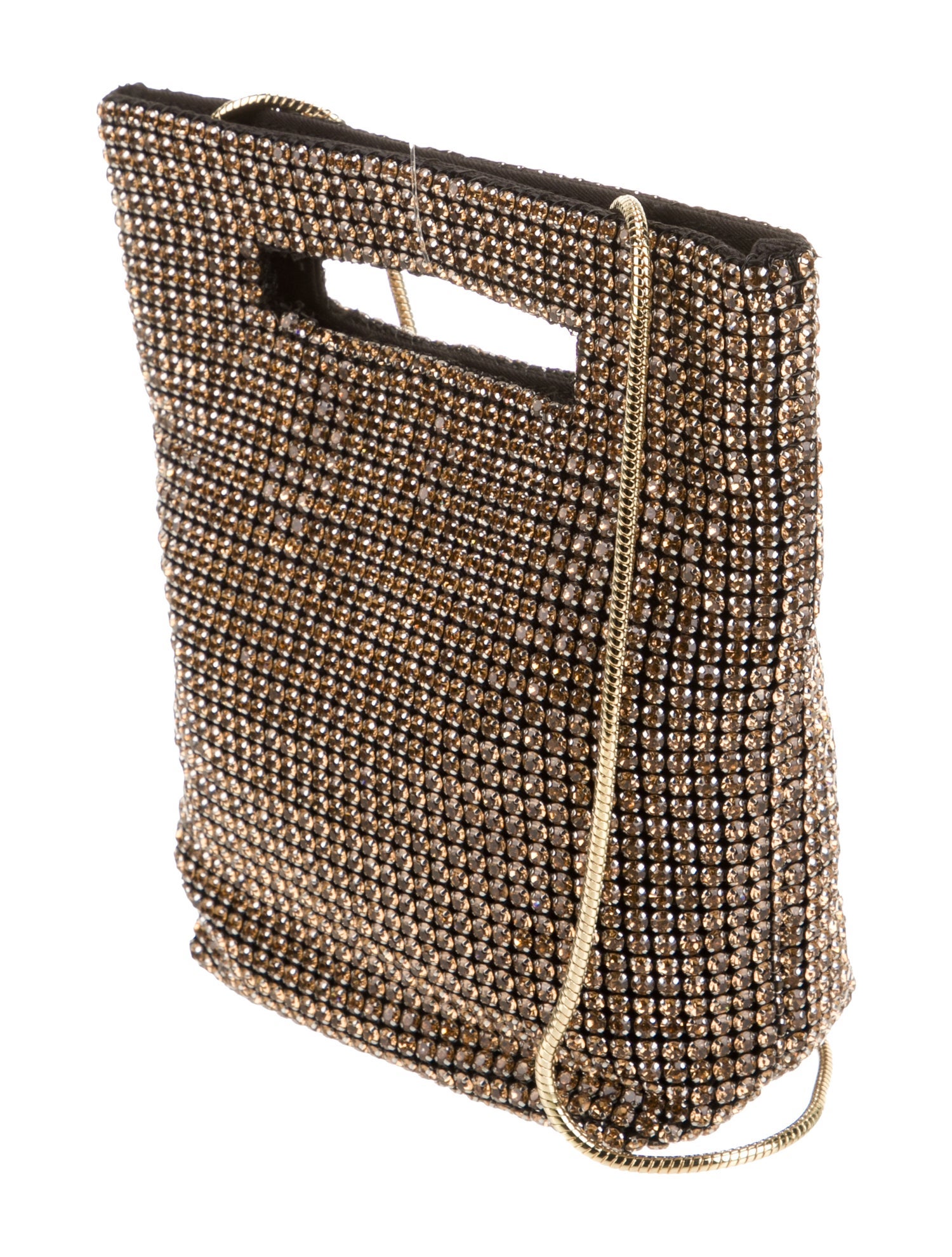 Emm Kuo Crystal Top Handle Bag