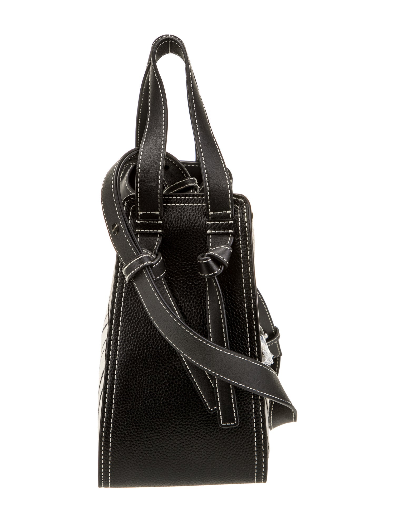 Emm Kuo Leather Top Handle Bag