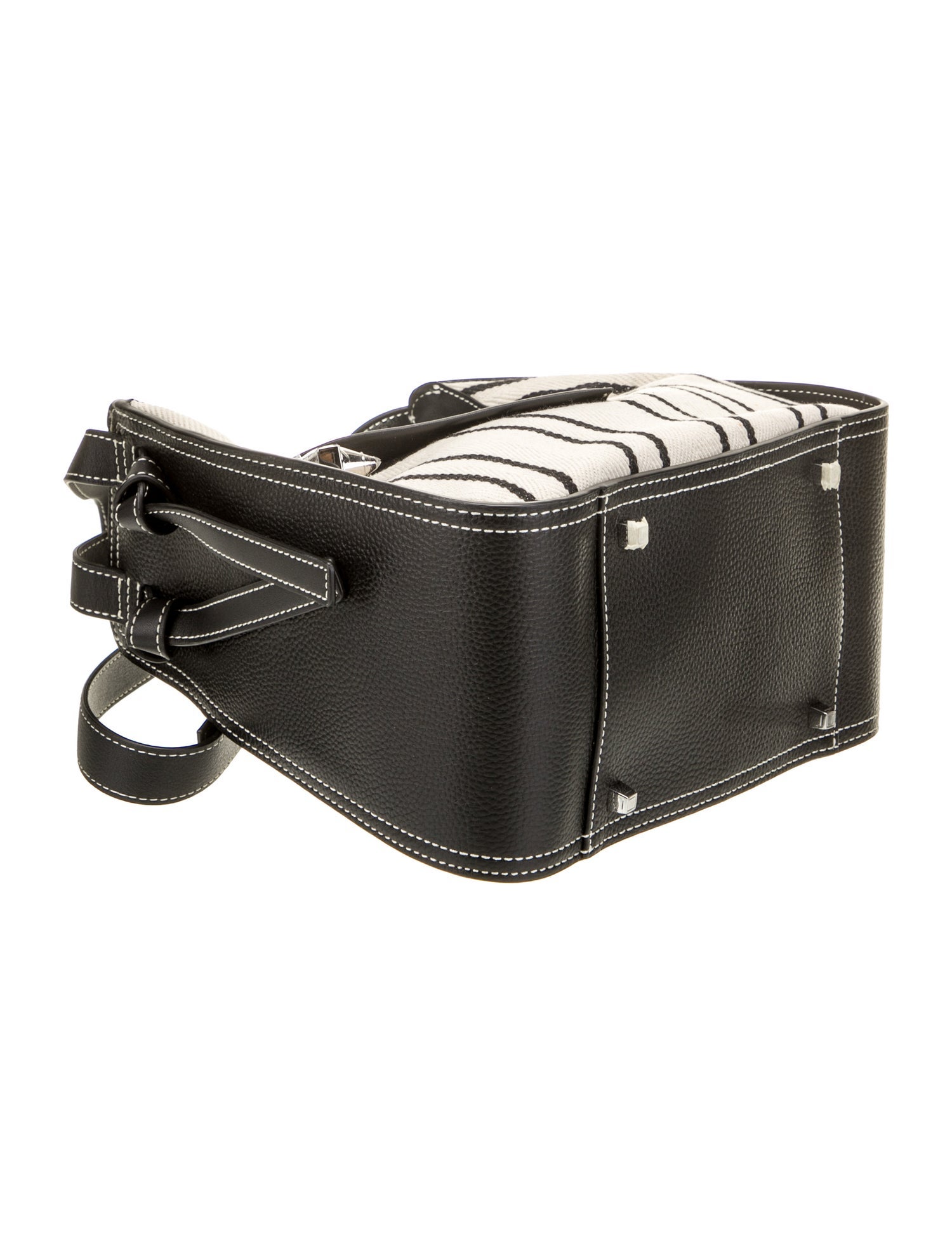 Emm Kuo Leather Top Handle Bag