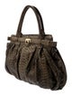 Emm Kuo Python Top Handle Bag